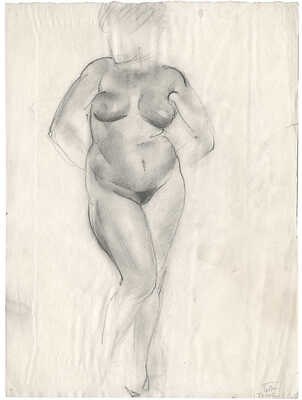 Такке Борис Александрович. Обнаженная